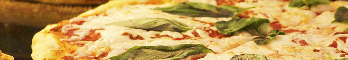 Eating American (New) Italian Pizza at Kane's Korner Pizzeria restaurant in Newville, PA.